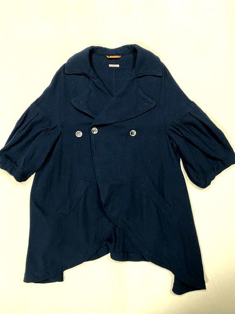★KAPITAL★キャピタル WOOL UNBRELLA P COAT size1/メルトン アンブレラ ピーコート