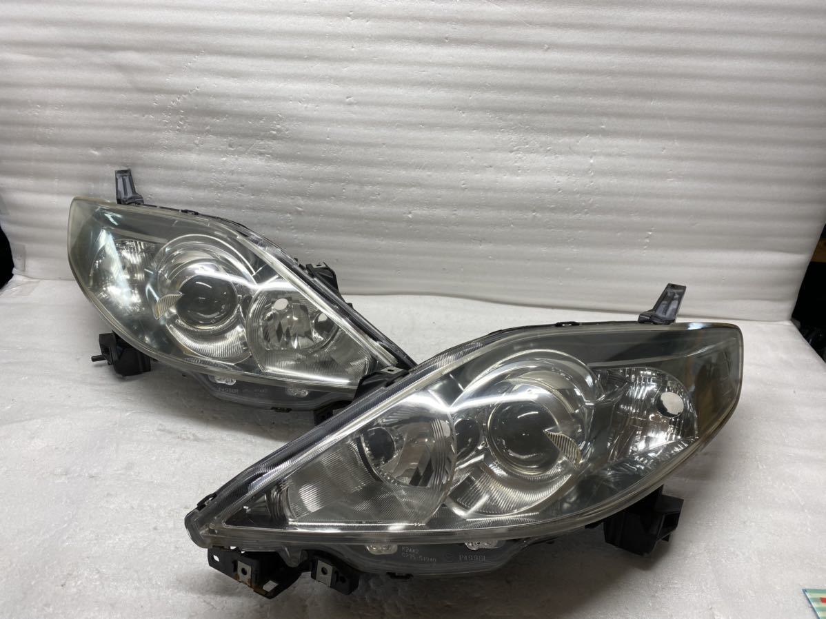  F9 プレマシー CREW 後期 純正 左右 ヘッドライト HID STANLEY P5104 刻印エ(ヘッドライト)｜売買されたオークション情報、yahooの商品情報をアーカイブ公開 - オークファン マツダ用