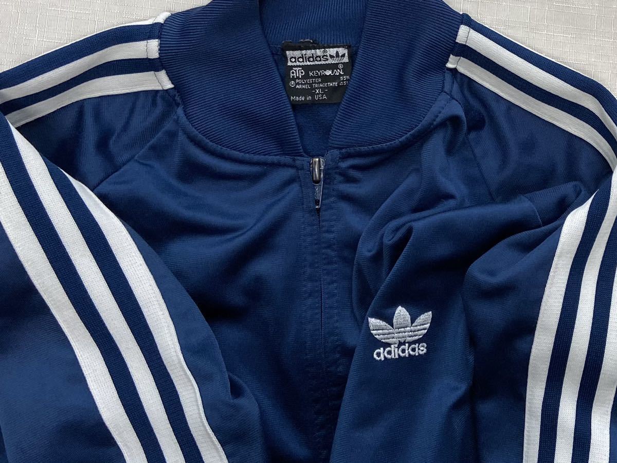定番 人気 adidas ジャージ atp ホワイト ネイビー XL 【公式通販】