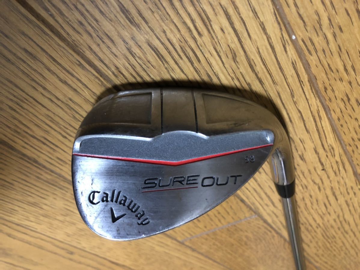 中古 Callaway SUREOUT ウェッジ 58° _1