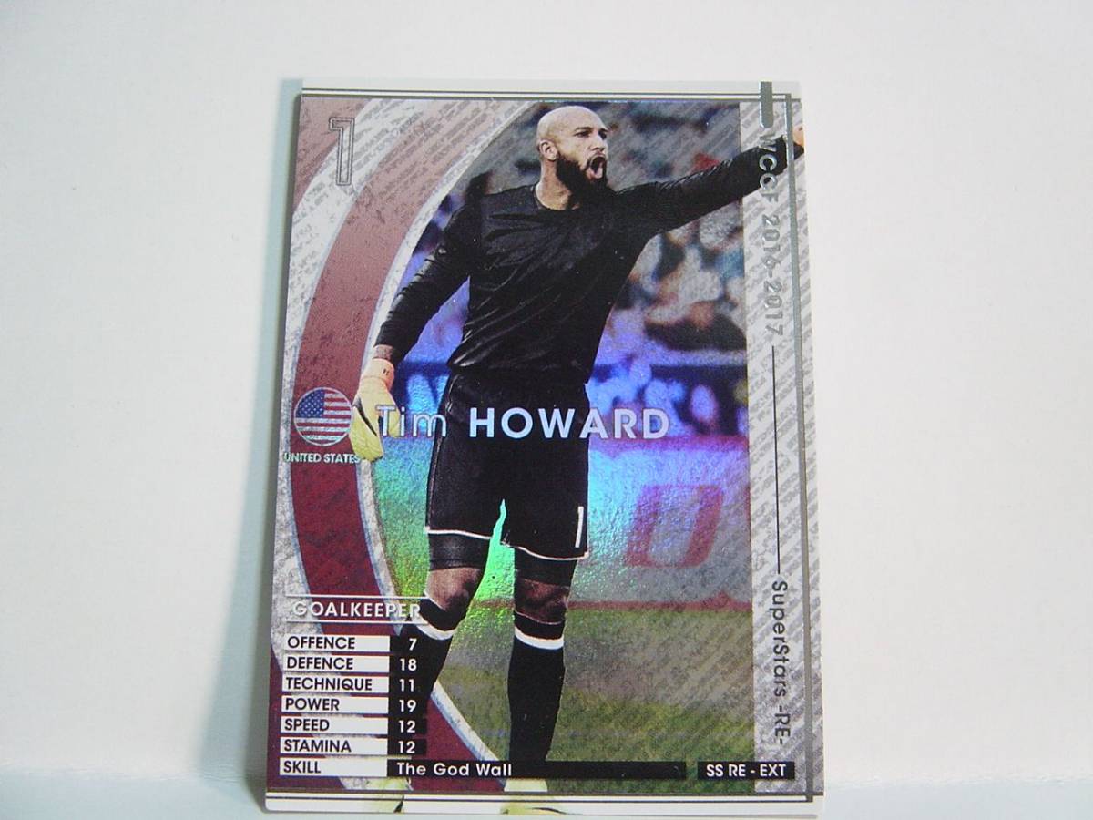 かわいい Wccf 16 17 Ss Re Ext ティム ハワード Tim Howard 1979 United States 02 17