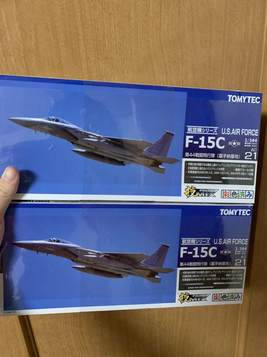技mix F-15C 第44戦闘飛行隊（嘉手納基地） 技MIX トミーテック F-15C 第44戦闘飛行隊(嘉手納基地)米空軍 イーグル
