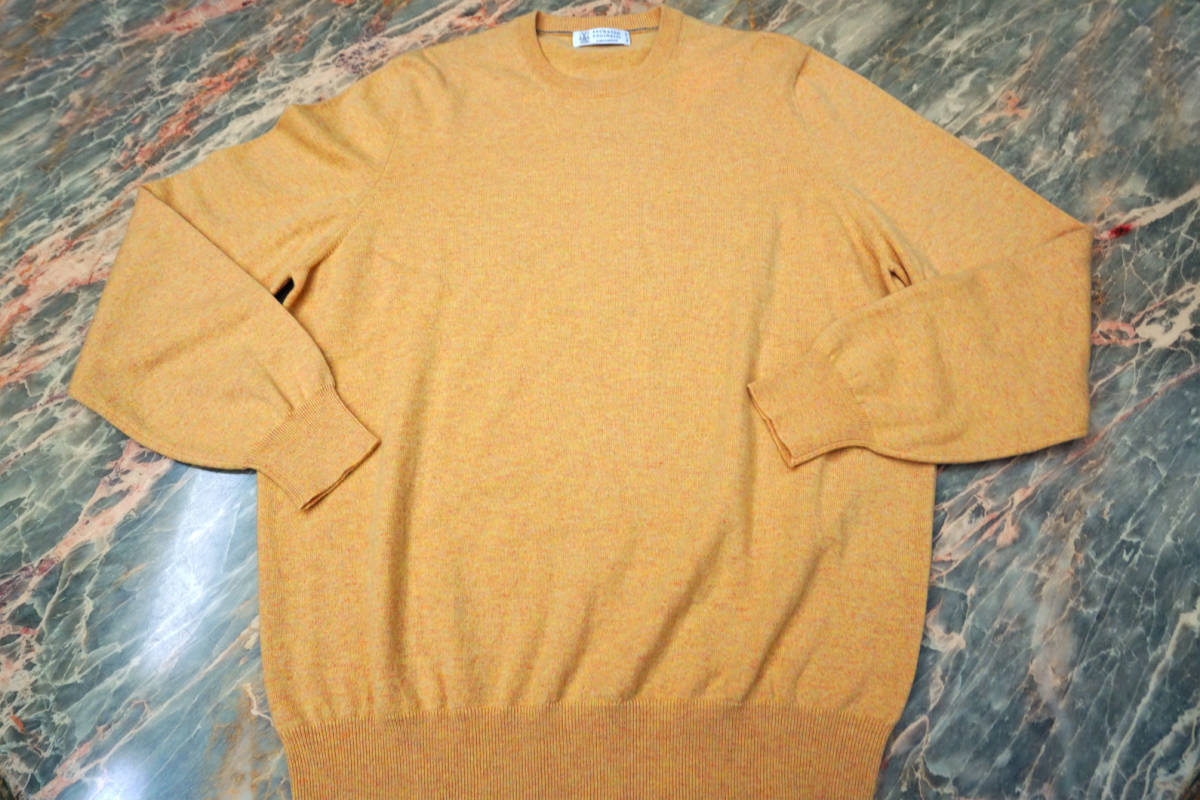 新品 ☆ ブルネロ クチネリ BRUNELLO CUCINELLI カシミア100% クルー 