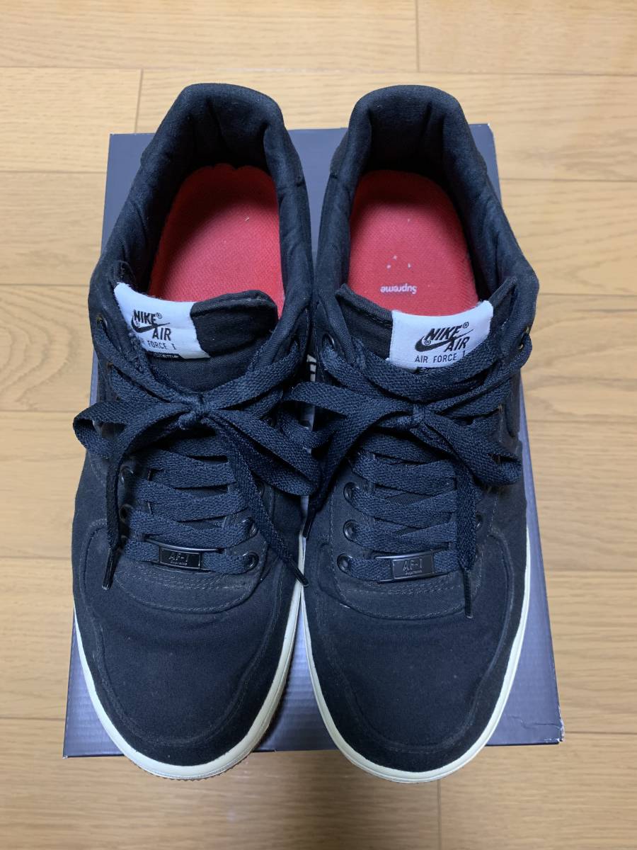 2012FW Supreme × NIKE AIR FORCE 1 LOW PREMIUM 08 NRG シュプリーム 