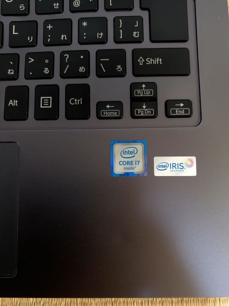 ジャンク VAIO VJZ131 高性能Core i7 6567U 3.3GHz/8GB/SSDなし/Web