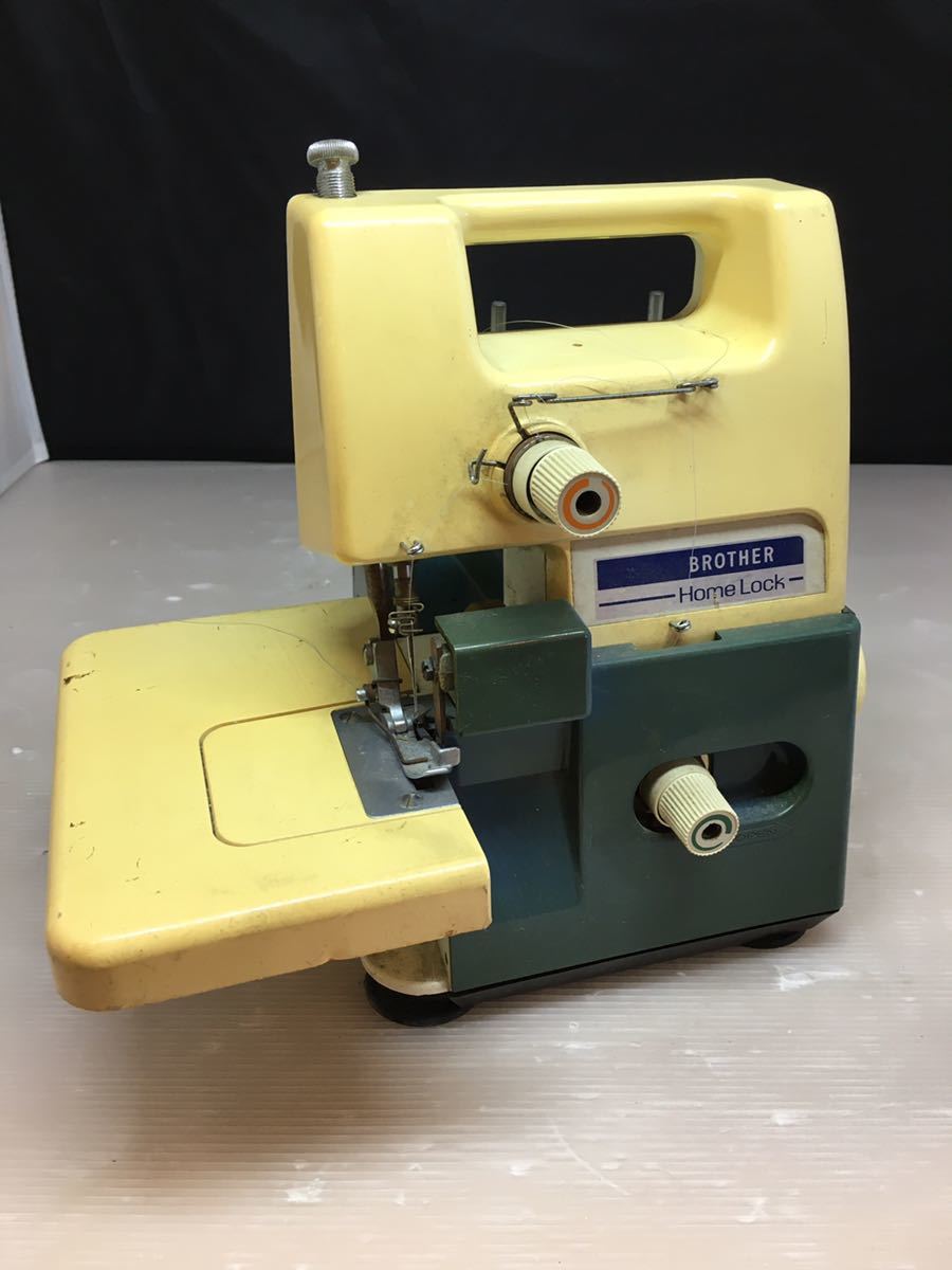 S*F様 KLARK TEKNIK DN410 中古 ジャンク 送料込 e121 必見！ BROTHER ブラザー Home Lock TE4-B221 ロックミシン 中古