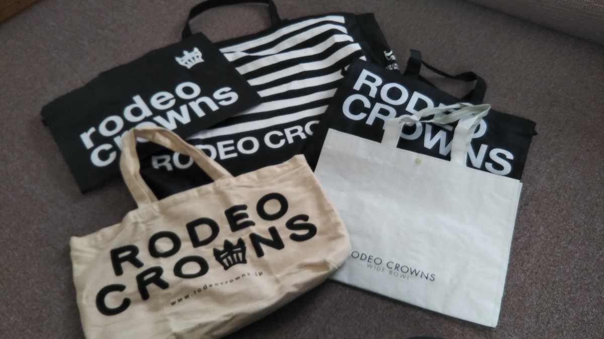 Rodeo Crowns ロデオクラウンズ エコバッグ トートバッグ ショッピングバック 女性用 売買されたオークション情報 Yahooの商品情報をアーカイブ公開 オークファン Aucfan Com