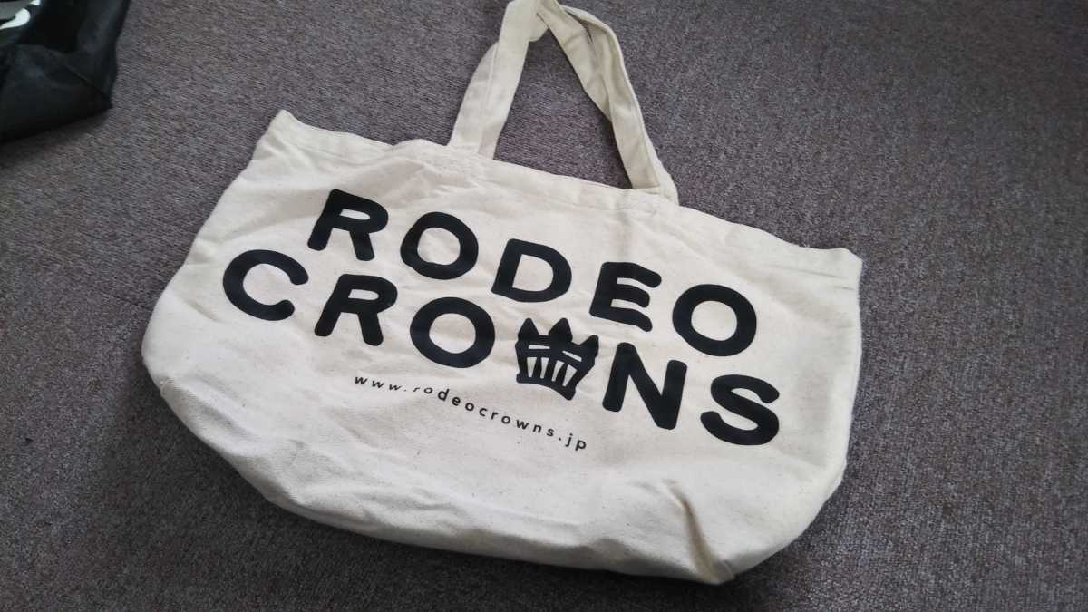 Rodeo Crowns ロデオクラウンズ エコバッグ トートバッグ ショッピングバック 女性用 売買されたオークション情報 Yahooの商品情報をアーカイブ公開 オークファン Aucfan Com