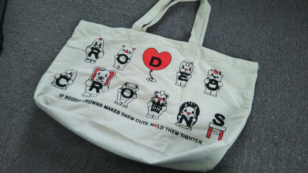 Rodeo Crowns ロデオクラウンズ エコバッグ トートバッグ ショッピングバック 女性用 売買されたオークション情報 Yahooの商品情報をアーカイブ公開 オークファン Aucfan Com