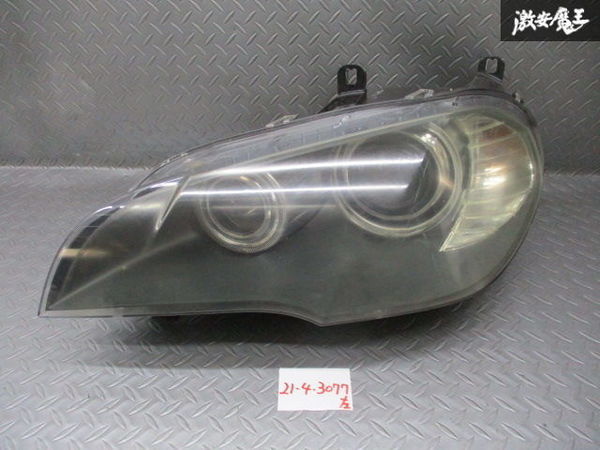 最安値，豊富な BMW 純正 E70 X5 前期 HID キセノン ヘッドライト 左側
