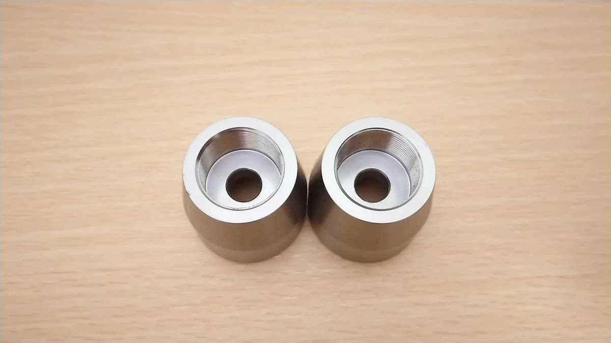 ユーカナヤ アルミバーエンド チタンカラー CBR250RR 17～20適用 (中古、送料無料)_4