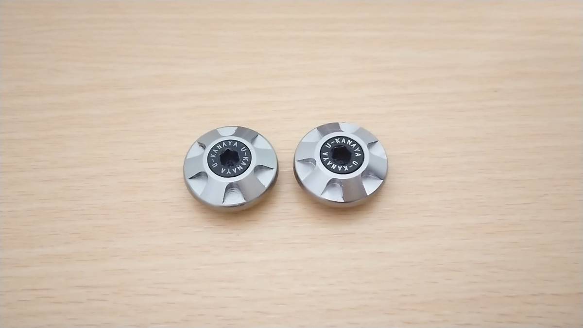 ユーカナヤ アルミバーエンド チタンカラー CBR250RR 17～20適用 (中古、送料無料)_6