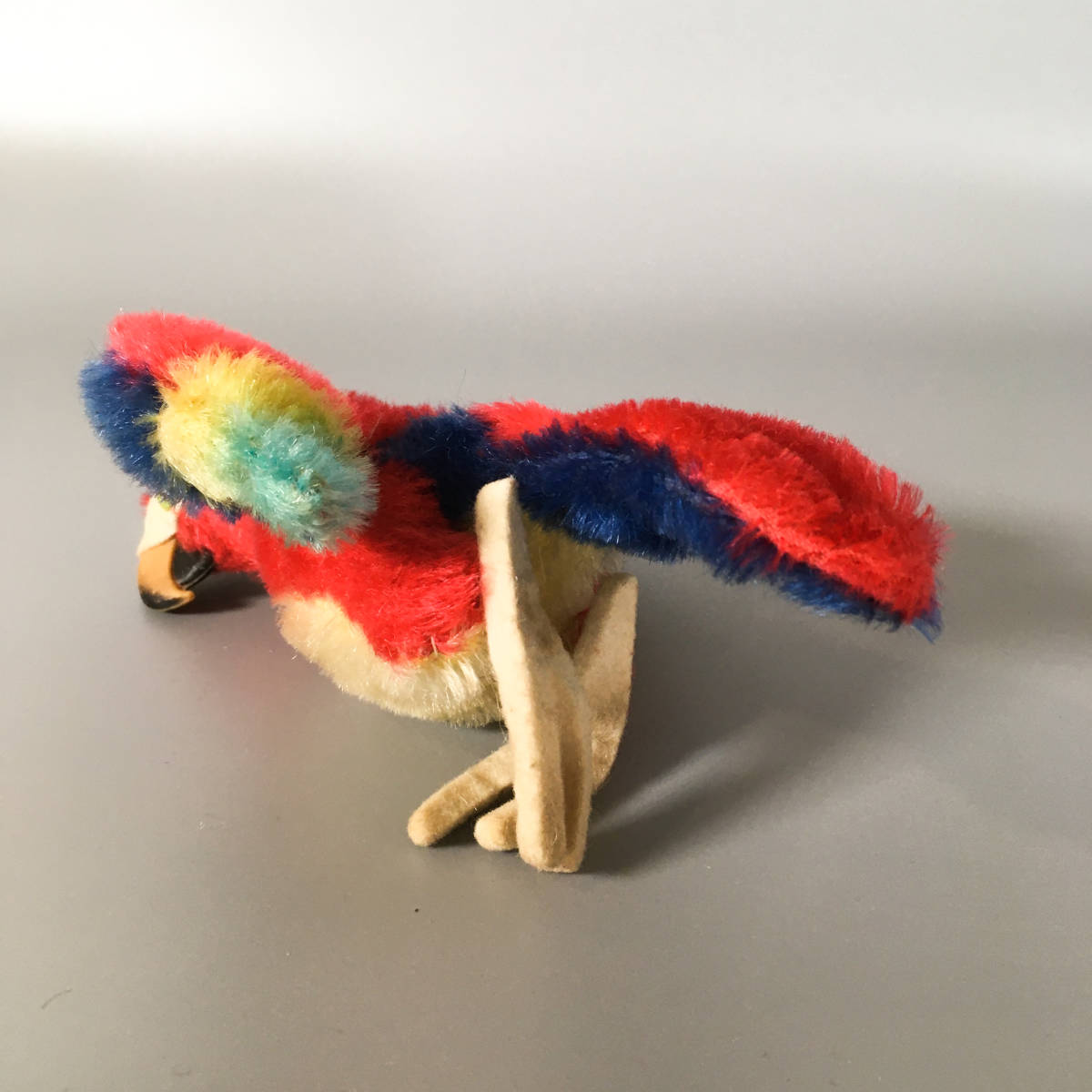 シュタイフ ビンテージ STEIFF テディベア オウム インコ 鳥