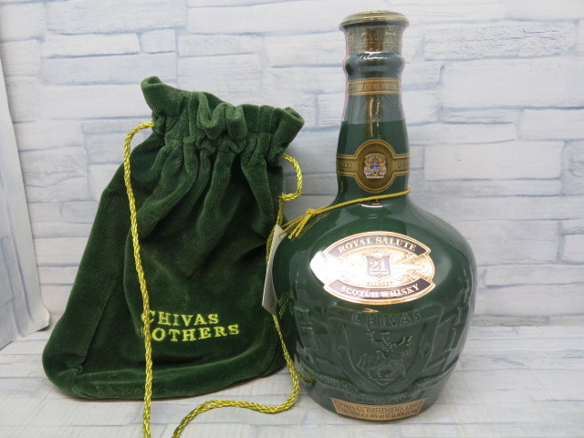 ロイヤルサルート SALUTE 21年 未開栓 ROYAL 飲料 ウイスキー 700ml