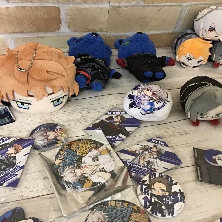 【現状】 ヒプノシスマイク MAD TRIGGER CREW グッズ まとめ売り ぬいぐるみ 他 碧棺左馬刻 入間銃兎 毒島メイソン理鶯 / ヒプマイ_7