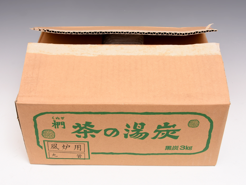 風炉用 組炭 茶の湯炭 茶道 | 国産 茶道用木炭 : 炉用 ミニ箱