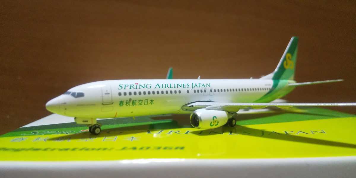 1/400 B737-800 春秋航空日本 スプリングジャパン 春秋航空日本 SPRING