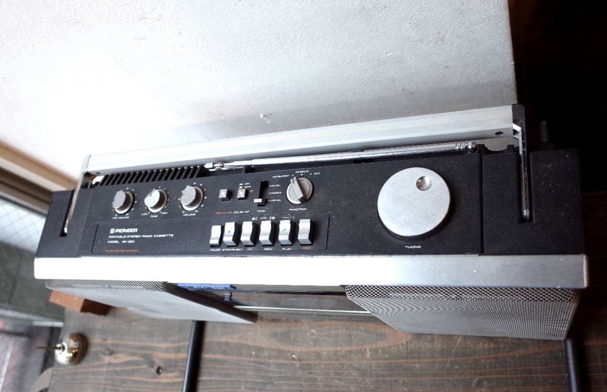 SK-350 PIONEER Yahoo!オークション パイオニア ランナ 大型ラジカセ