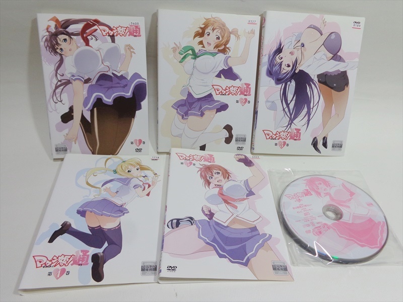 ★ DVD ★ マケン姫っ！通 全巻 全５巻 レンタルアップ版 完結 ケースなし ジャケットあり マケン姫っ! : DVD 全巻 通（2期） 全巻セットの通販