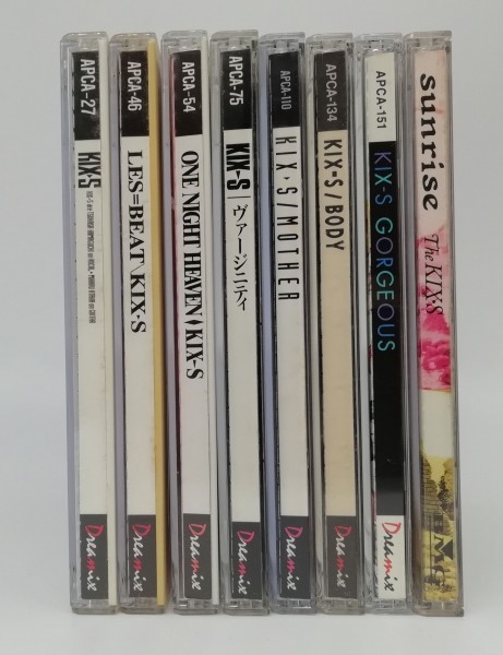 CD THE Back KIX-S（キックス）CD 4枚セット the SET BOX SERIES