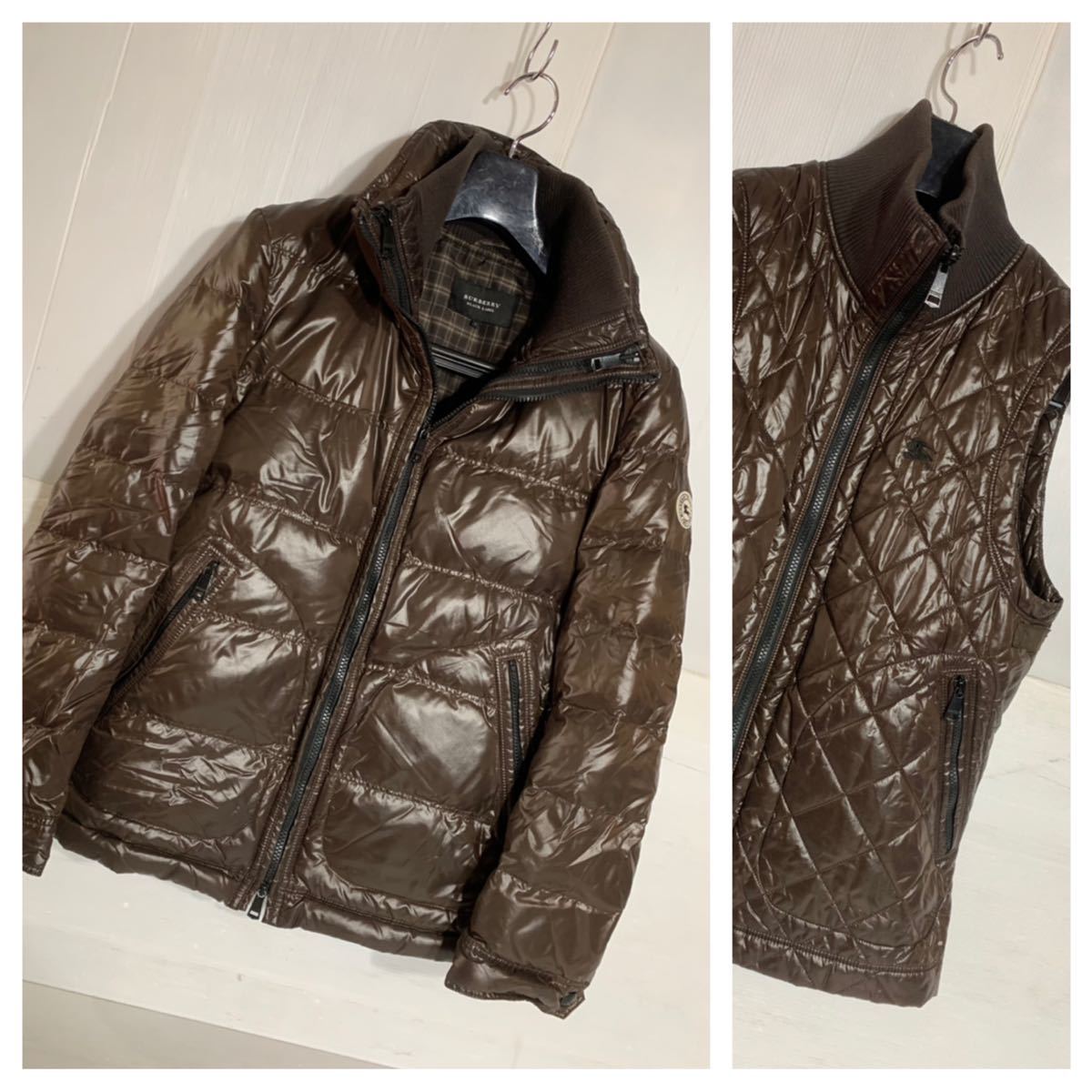 HOT，最新作 BURBERRY BLACK LABEL バーバリーブラックレーベル 光沢 