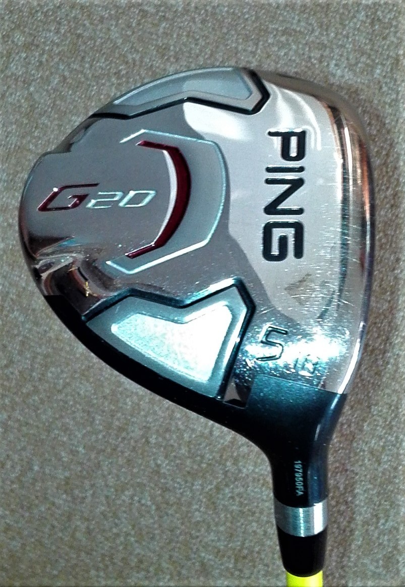 【美品】中古 PING ピン G20 5W フェアウェイ 18° PING純正シャフト アッタス３乗 ６Fw Ｓ【送料無料】_2