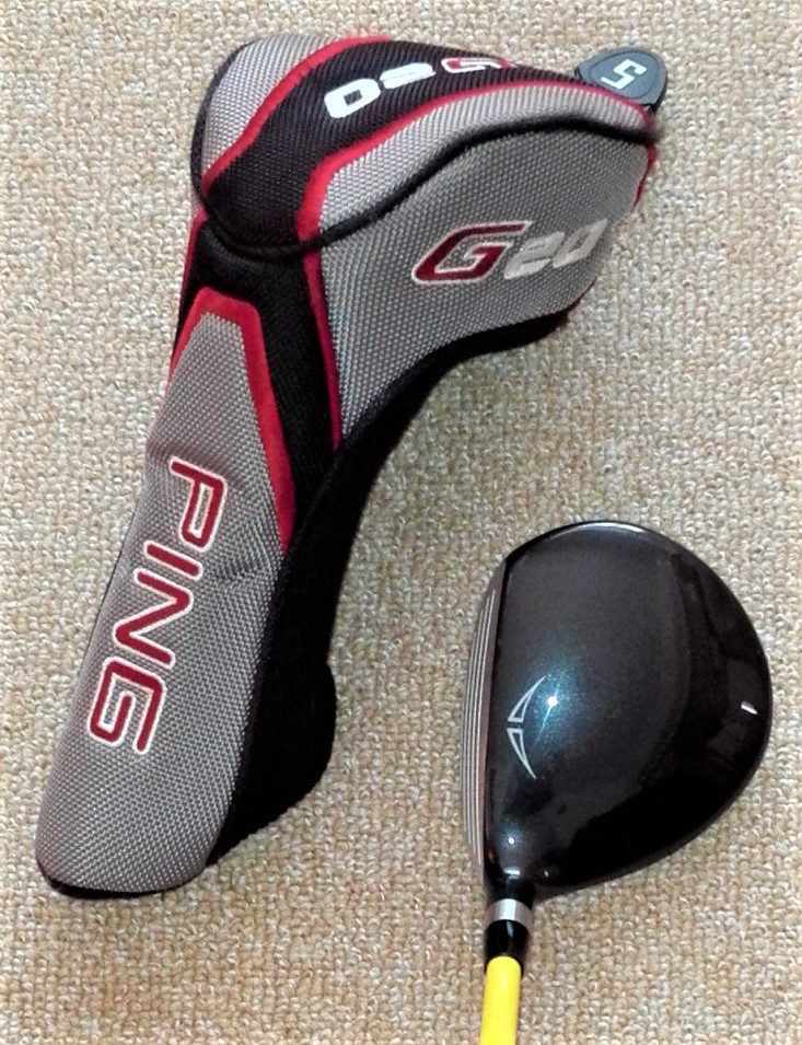 【美品】中古 PING ピン G20 5W フェアウェイ 18° PING純正シャフト アッタス３乗 ６Fw Ｓ【送料無料】_9