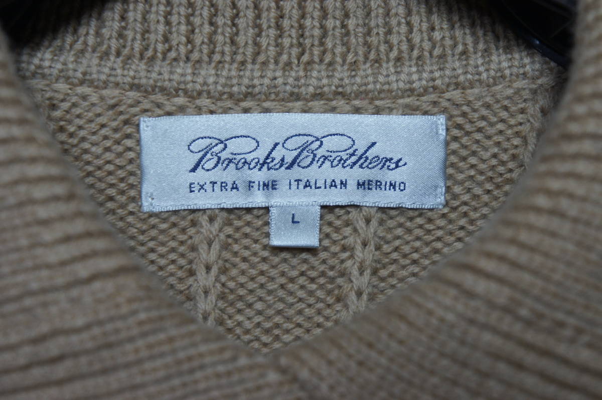Brooks Brothers】ブルックスブラザーズ えり付き ニット カーディガン 
