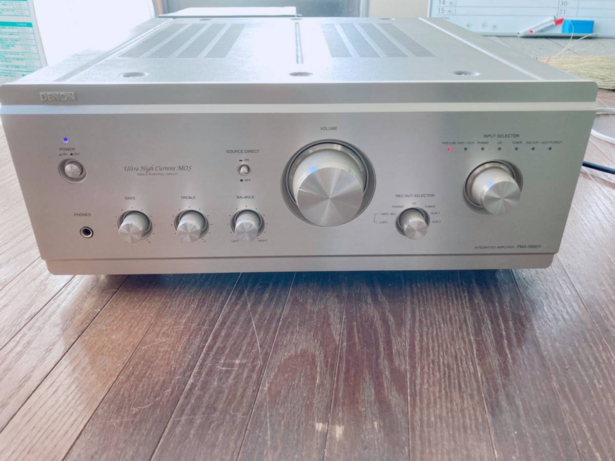 C】DENON PMA-2000II プリメインアンプ デノン 3191209