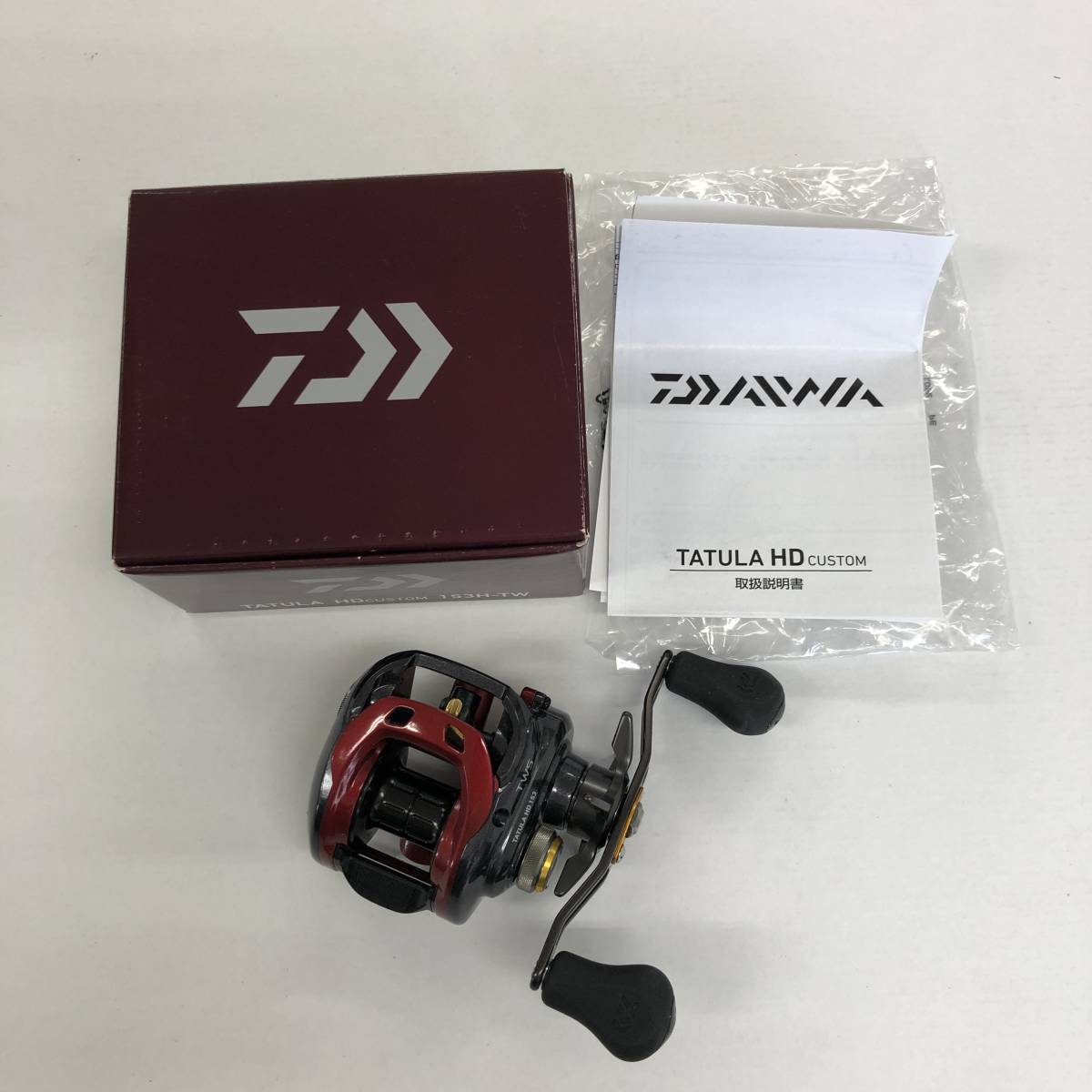 DAIWA タトゥーラ HD CUSTOM 153H-TV 右ハンドル ダイワ ベイトリール
