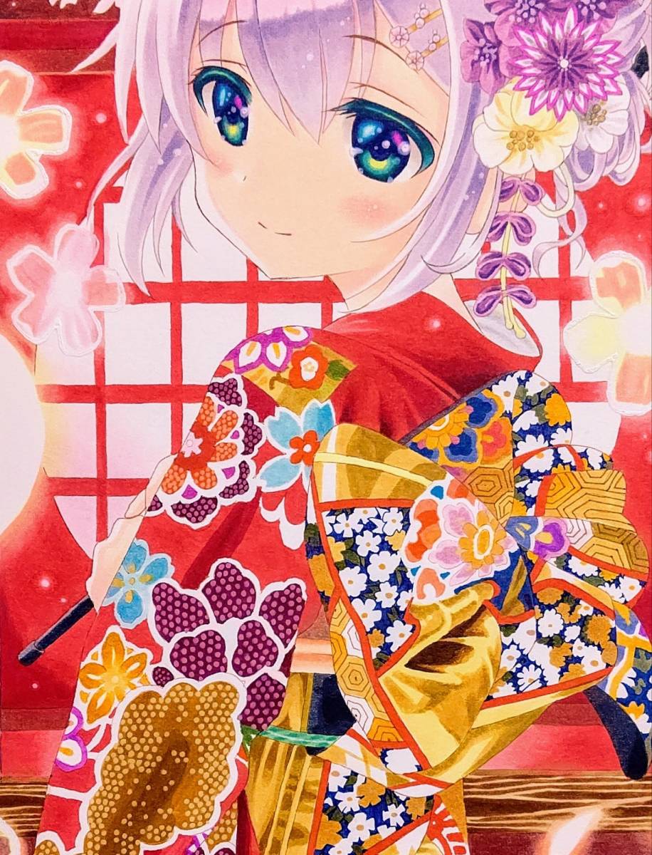 手描きイラスト ガールフレンド 仮 村上文緒 手描きイラスト 売買されたオークション情報 Yahooの商品情報をアーカイブ公開 オークファン Aucfan Com