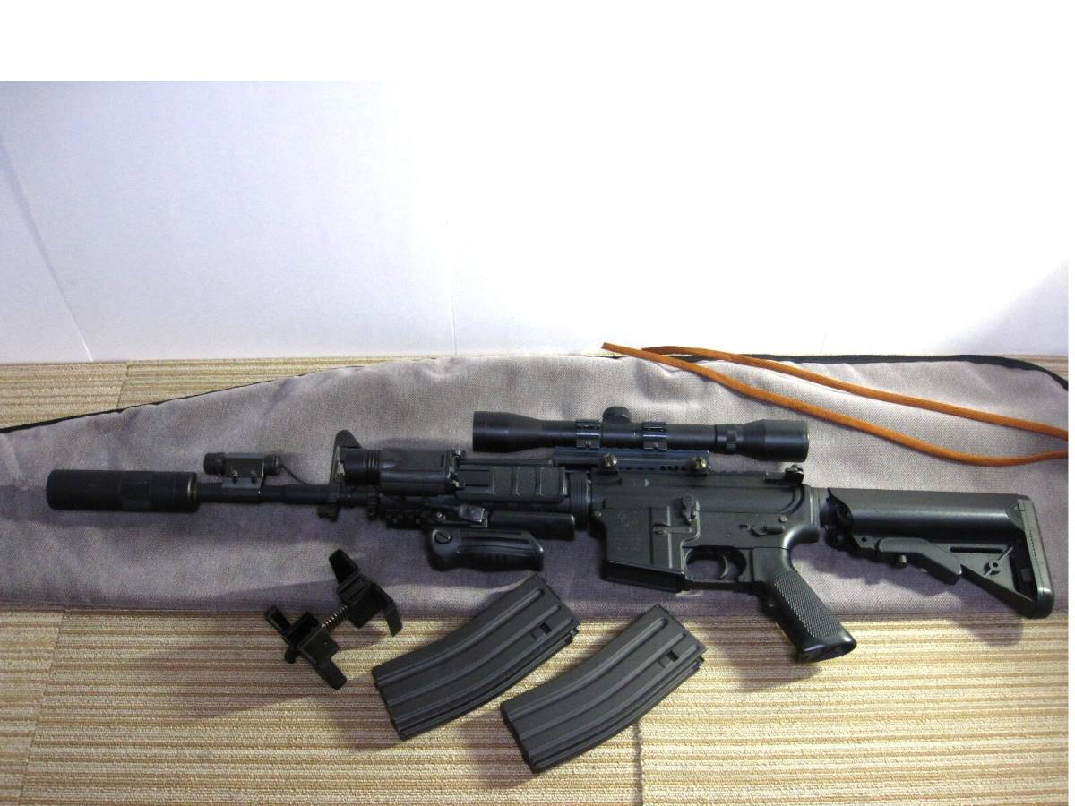 COLT AR-15 電動ガン スコープ付き！ 東京マルイ 電動ガン マガジン ライフル COLT AR-15 ASGK 東京マルイ