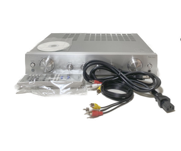 ONKYO プリメインアンプ 90W+90W(4Ω) シルバー A-5VL(S) : A-5VL