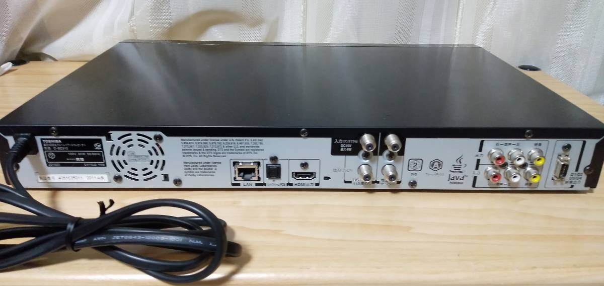 東芝 REGZA TOSHIBA 1TB HDD | ブルーレイレコーダー HDD⁄3チューナー