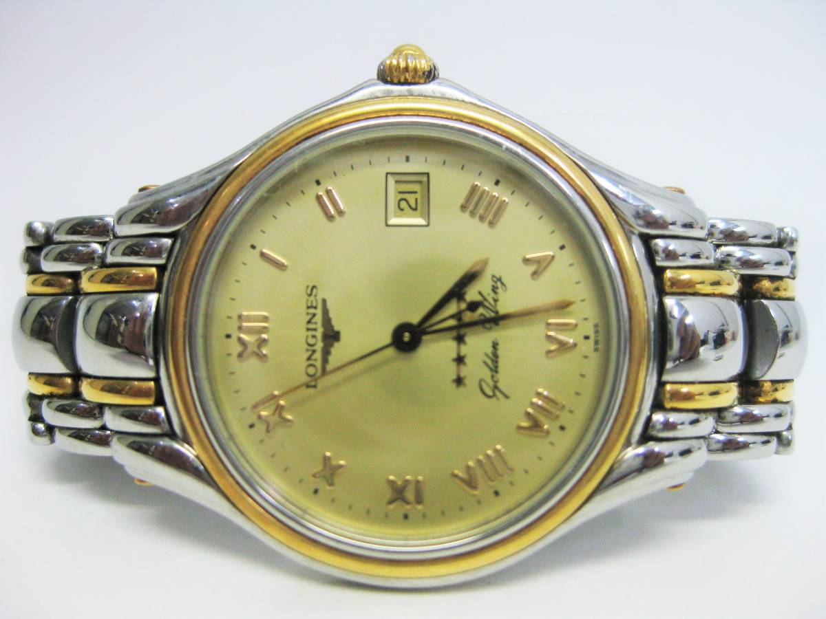 YT-B④8】LONGINES/ロンジン L3.606.5 Golden Wing、ゴールデン 