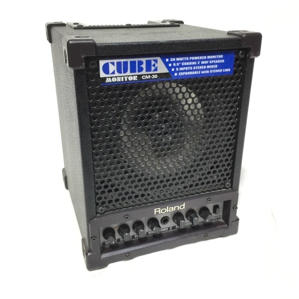 Roland CM-30 CUBE MONITOR モニタースピーカー アンプ ① CM-30