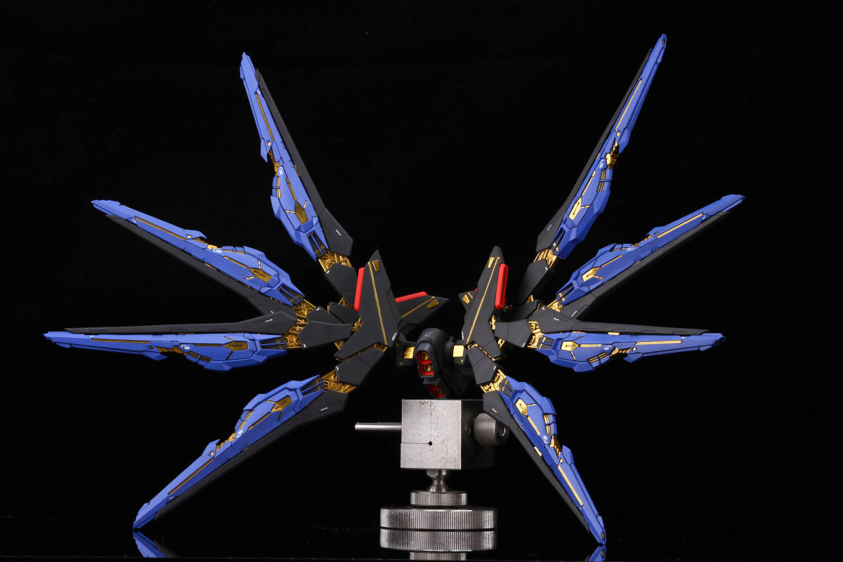 MG 1/100 ZGMF-X20A ストライクフリーダムガンダム 徹底改修塗装済み完成品_4