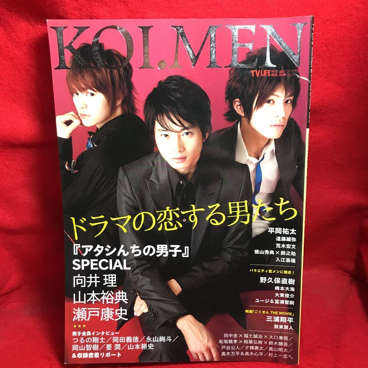 注 Tv Life Koi Men 恋メン 09 Spring Vol 4 向井理 山本裕典 瀬戸康史 アタシんちの男子 田中圭 福士誠治 荒木宏文 ピンナップなし アイドル 芸能人 売買されたオークション情報 Yahooの商品情報をアーカイブ公開 オークファン Aucfan Com