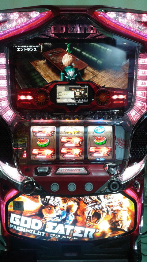 GOD EATER パチスロ機 スロット実機　メダル不要　ゴッドイーター 実機 パチスロ ゴッドイーター コイン不要機仕様 パチスロ ゴッド
