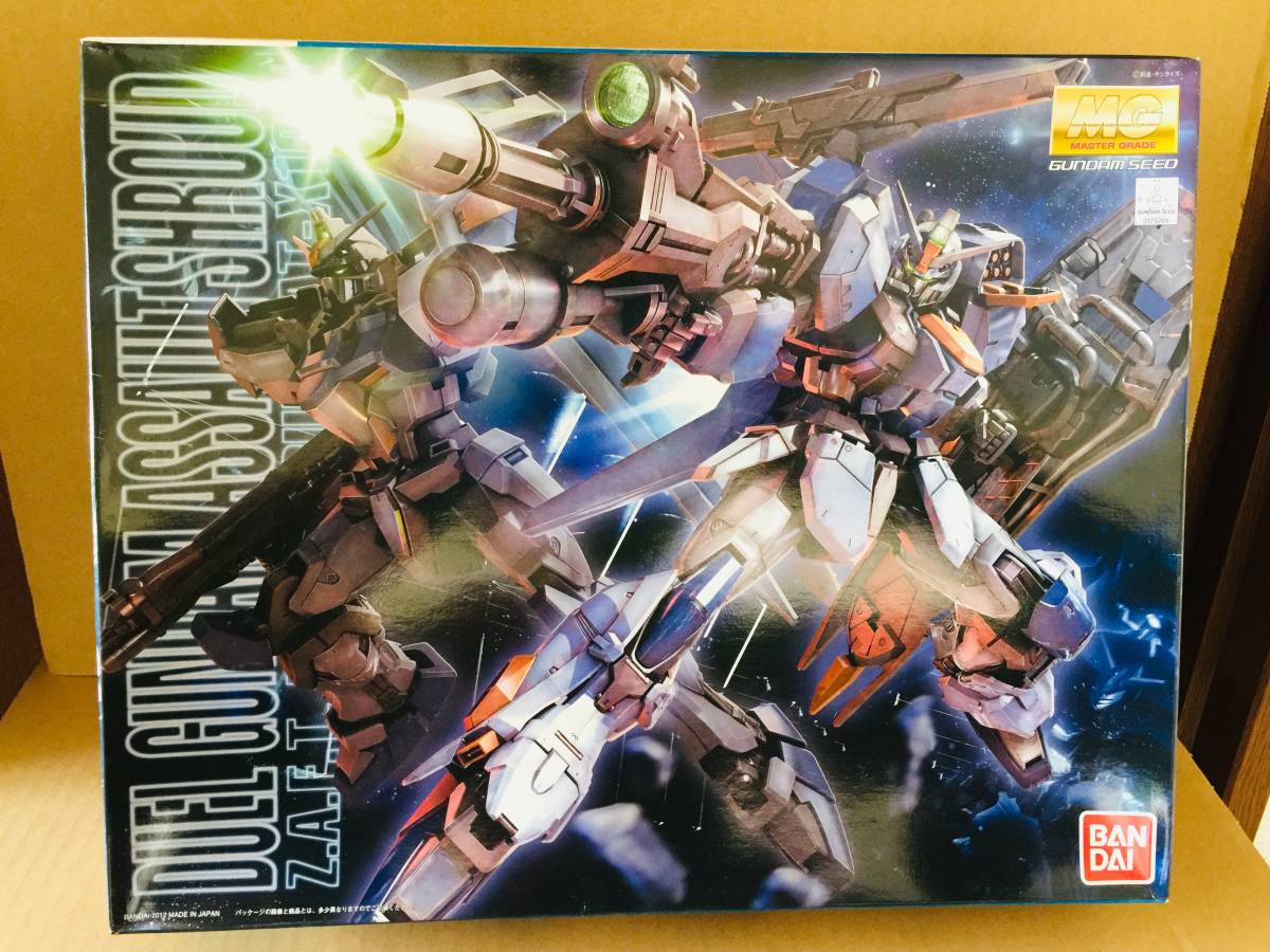 バンダイ 1 100 Mg ガンダムseed Gat X102 Duel Gundam Assaultshroud デュエルガンダム アサルトシュラウド 機動戦士ガンダムseed 売買されたオークション情報 Yahooの商品情報をアーカイブ公開 オークファン Aucfan Com