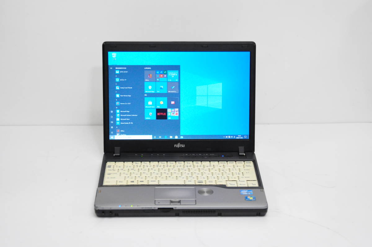 良い商品　富士通 　LIFEBOOK P772/G　Core i5-3340Mー2.7GHz /新品SSD 120GB/4 GB /マルチ/WIN10