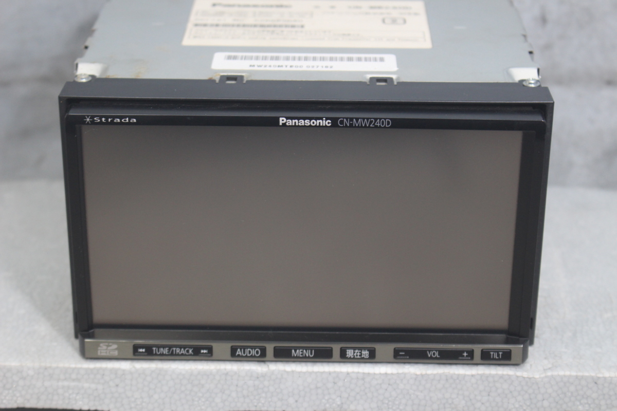 パナソニック メモリー ナビ CN-MW240D 地図データ V11.05.21 地デジ 