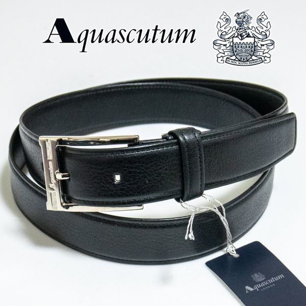 限定SALE，2026 V12 /日本製 Aquascutum アクアスキュータム 高級レザーベルト 本牛革 フリーサイズ ビジネス(黒)｜売買されたオークション情報、yahooの商品情報をアーカイブ公開 - オークファン 皮革、レザー