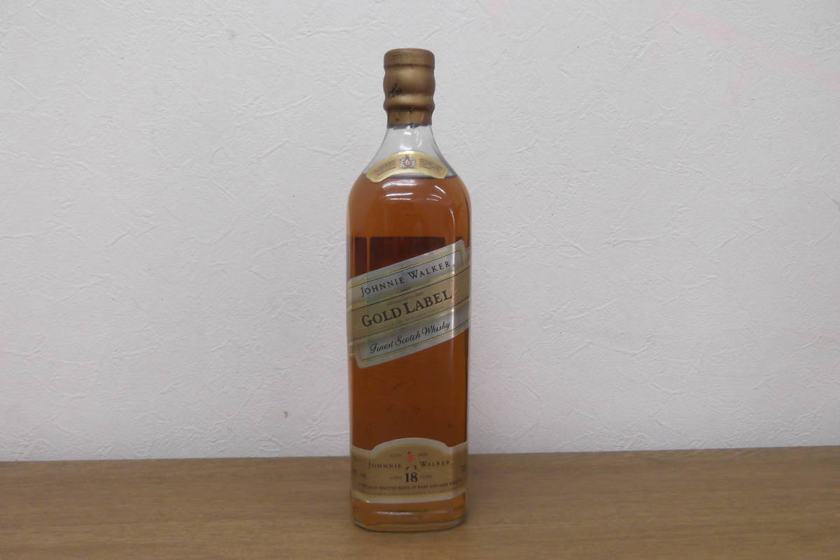 10434】Johnnie Walker GOLD LABEL 18年 ジョニーウォーカー ゴールド