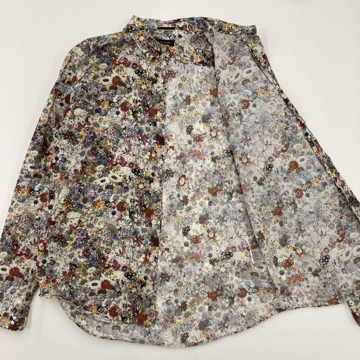 Paul Smith 花柄 長袖シャツ COLLECTION ポールスミス コレクション XL