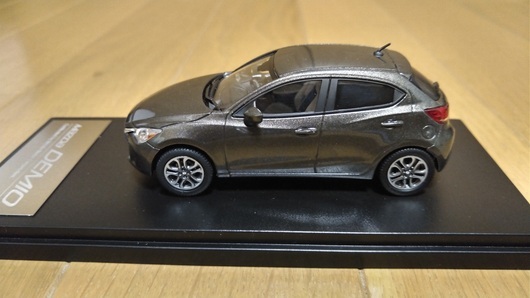 マツダ | ディーラー特注 1⁄43 MAZDA 4代目デミオ DJ型 デミオ デミオ