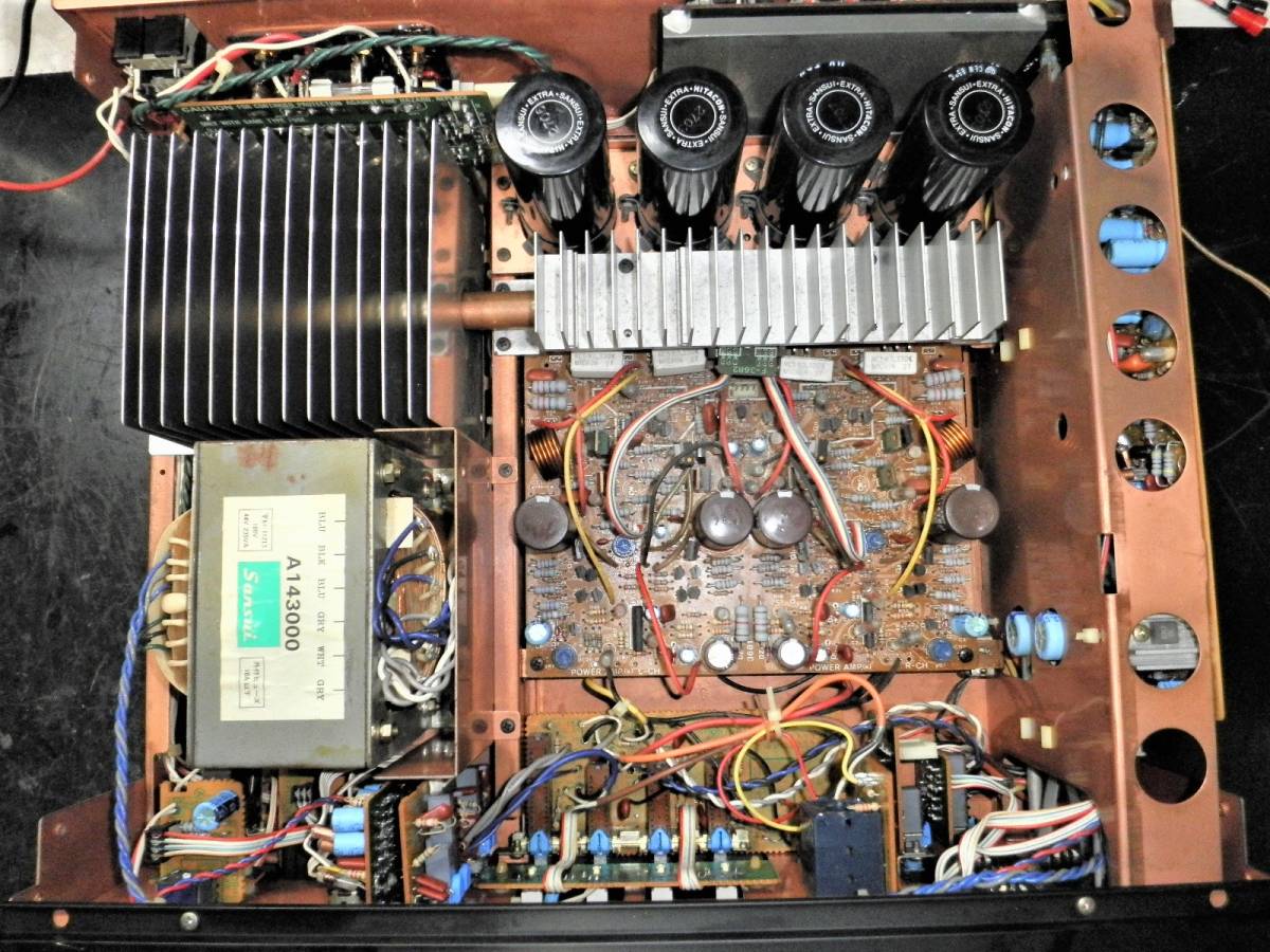 プリメインアンプ SANSUI サンスイ AU-D707F EXTRA 山水 AU-D707