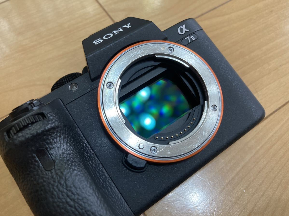 【中古:AB】美品 SONY ILCE-7M2 α7ii ソニー ボディ カメラのキタムラ保証2022年5月まで残あり 箱あり バッテリー4点(純正2+互換品2)_3