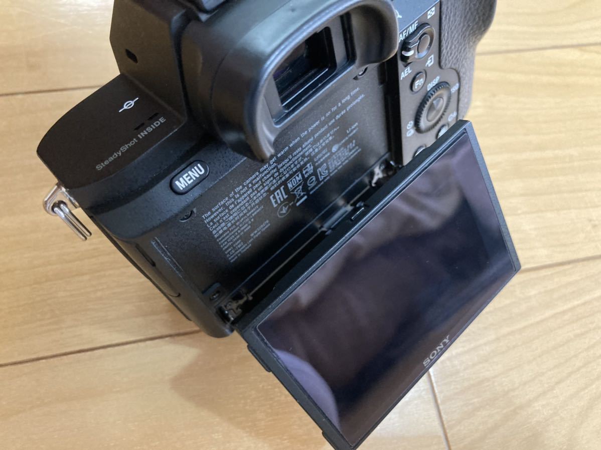 【中古:AB】美品 SONY ILCE-7M2 α7ii ソニー ボディ カメラのキタムラ保証2022年5月まで残あり 箱あり バッテリー4点(純正2+互換品2)_8