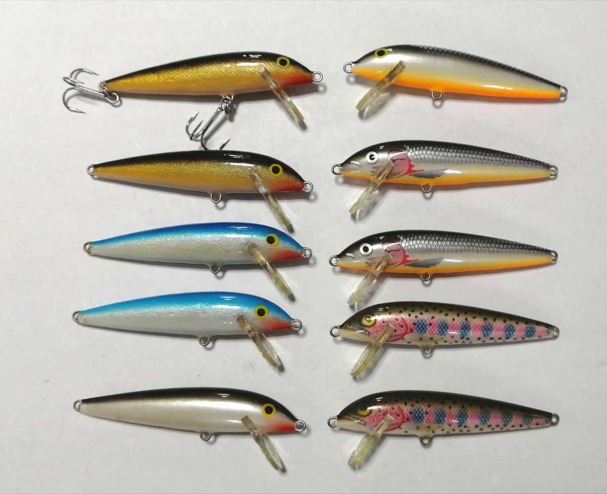 Rapala カウントダウンラパラ Cd9 10本セット ミノー シーバスルアー ミノー 売買されたオークション情報 Yahooの商品情報をアーカイブ公開 オークファン Aucfan Com
